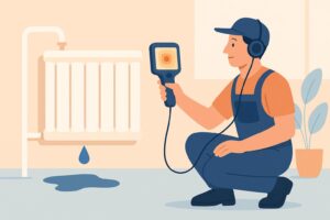 central heating leak detection