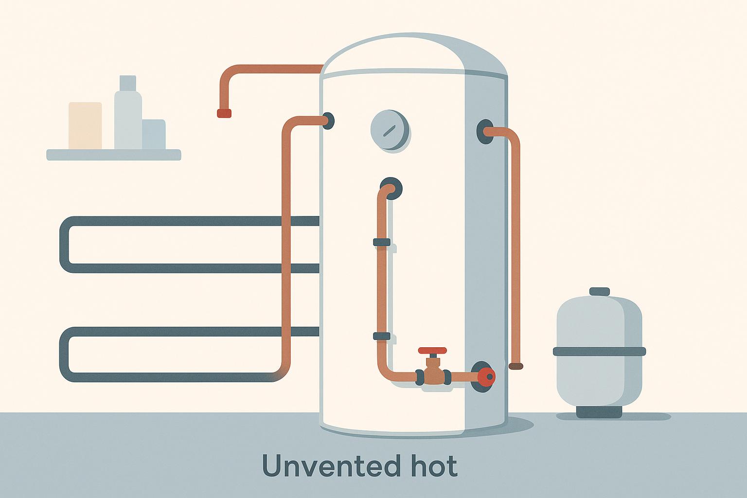 unvented hot water installation surrey