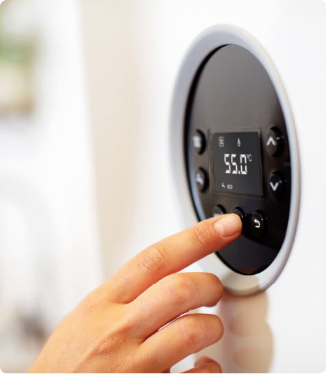 smart thermostat installation Egham